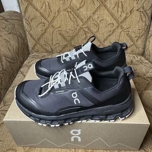 Youth On Cloudhero Waterproof, Magnet/Black, 3.5 Big Kid Medium US New